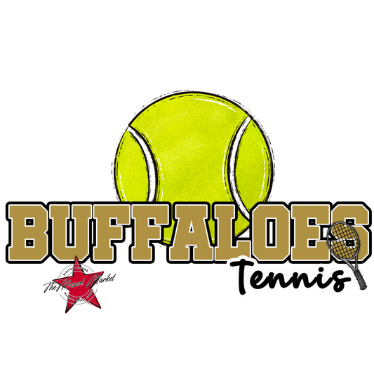 Buffaloes Varsity Tennis-Gold