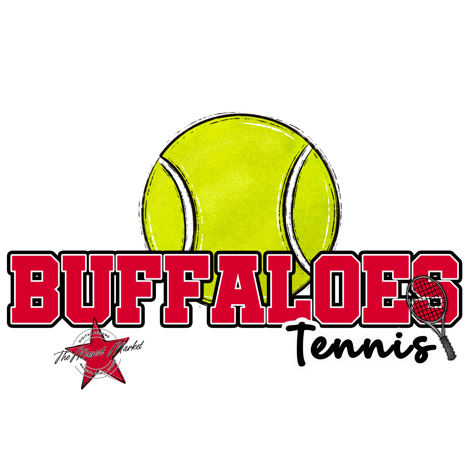 Buffaloes Varsity Tennis-Red
