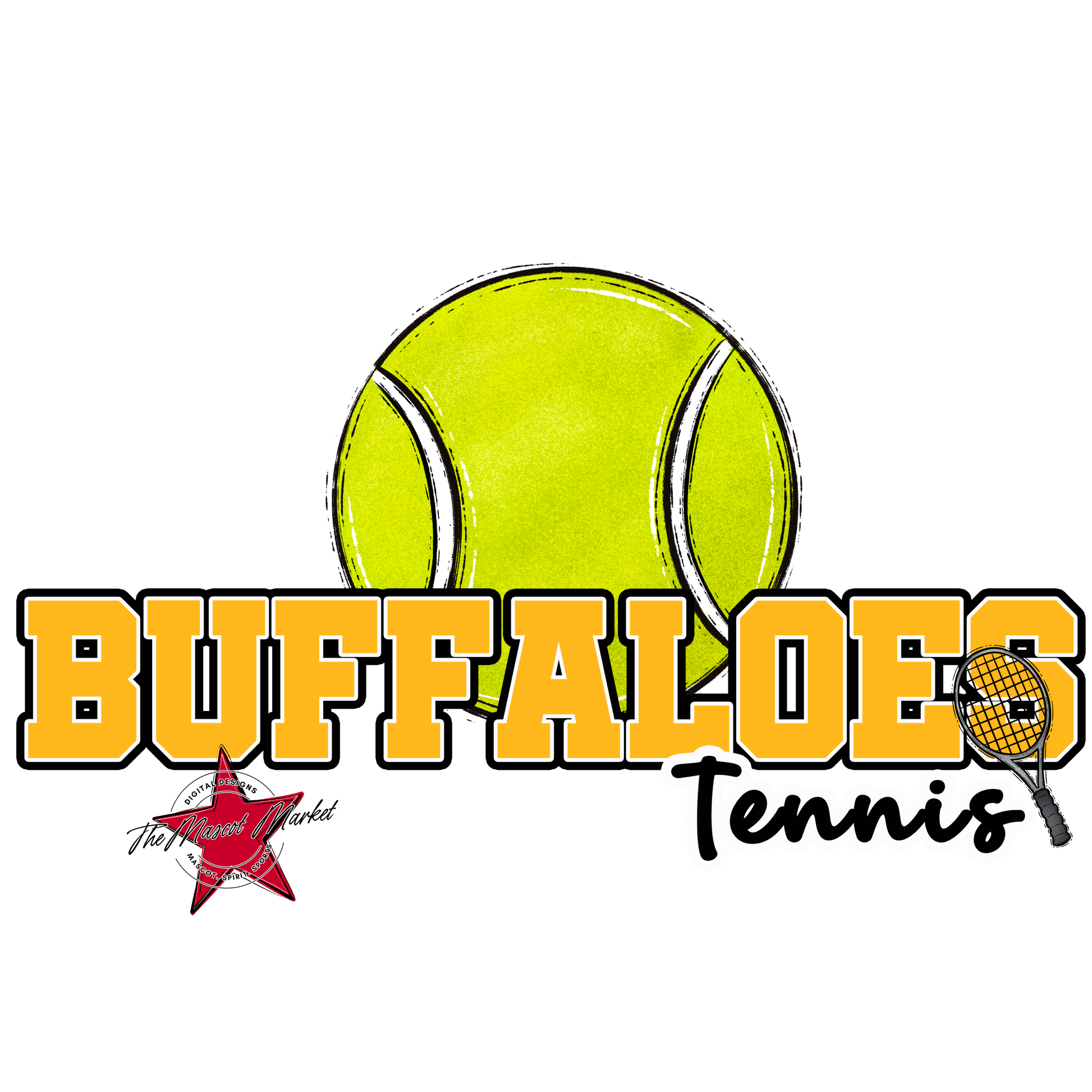 Buffaloes Varsity Tennis-Yellow