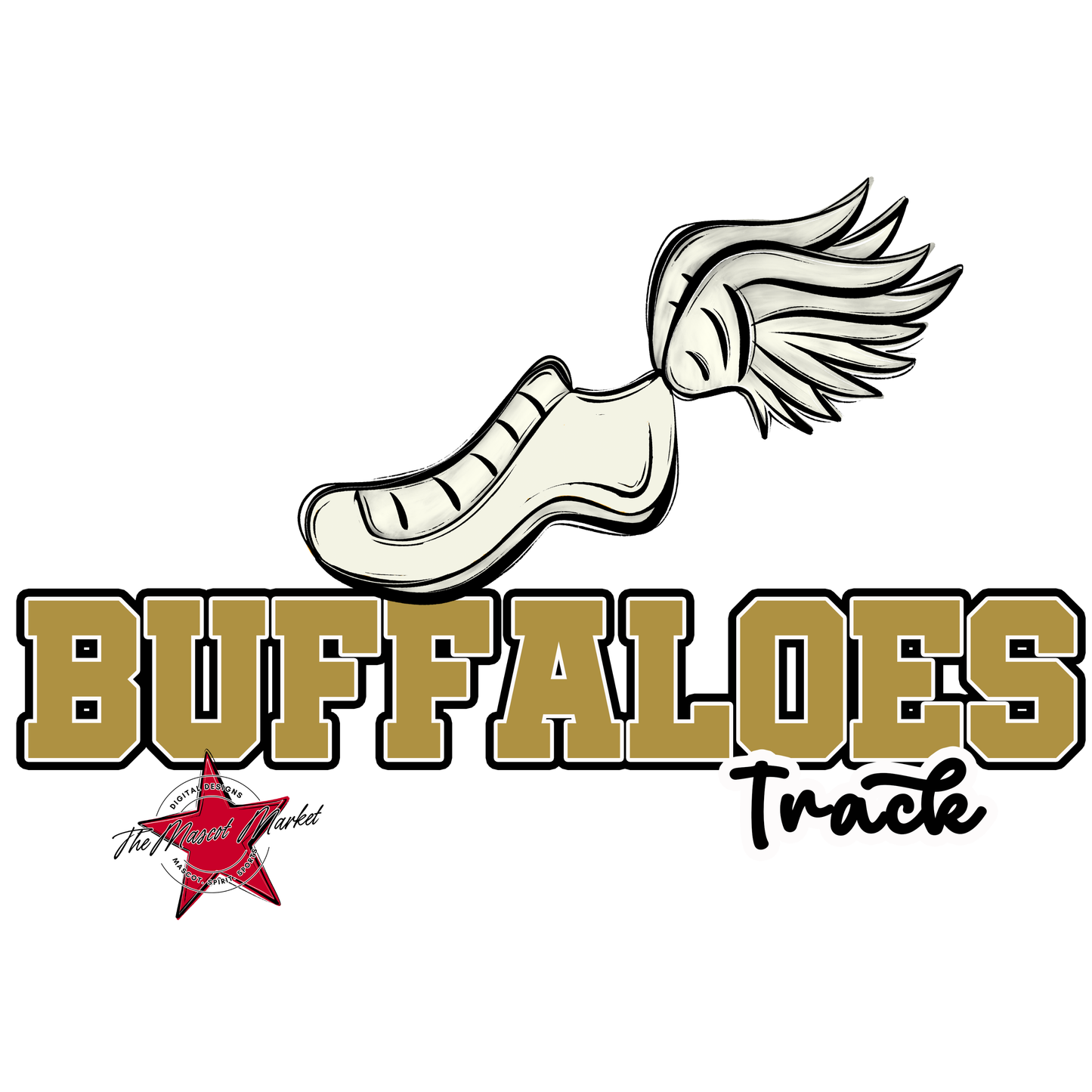 Buffaloes Varsity Track-Gold