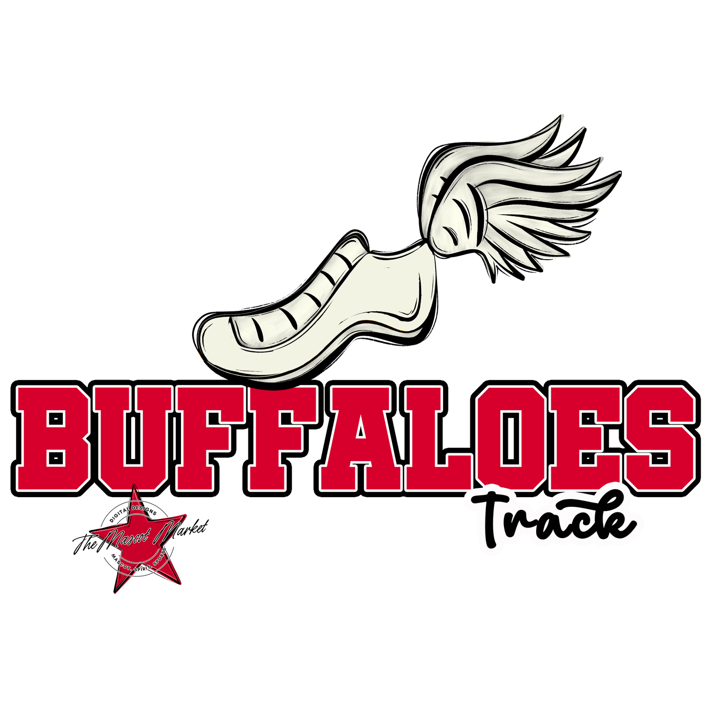 Buffaloes Varsity Track-Red