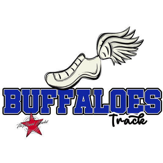 Buffaloes Varsity Track-Royal Blue