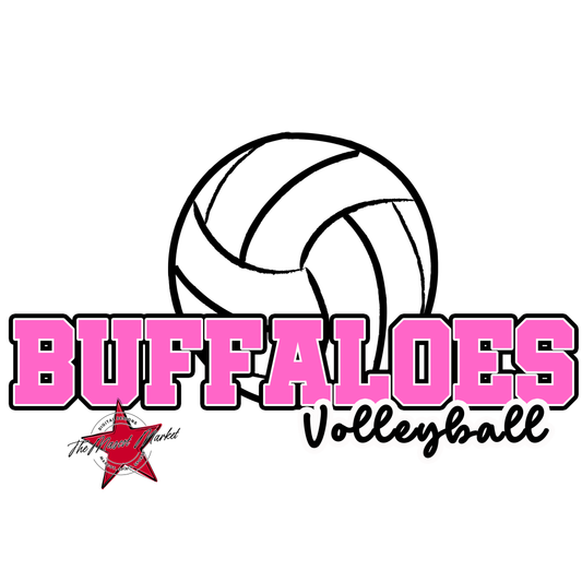 Buffaloes Varsity Volleyball-Baby Pink