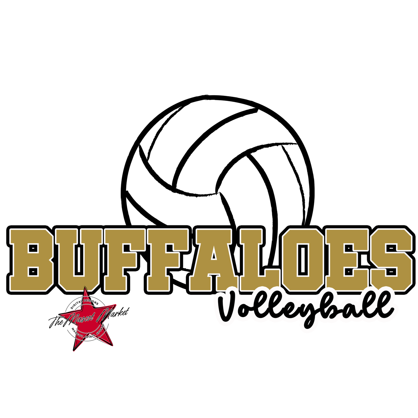 Buffaloes Varsity Volleyball-Gold