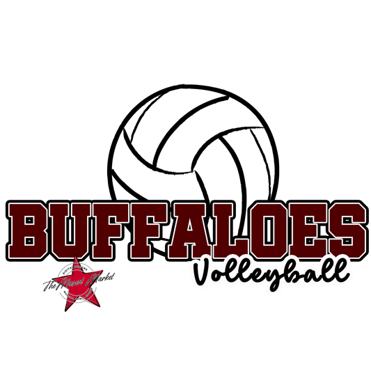 Buffaloes Varsity Volleyball-Maroon