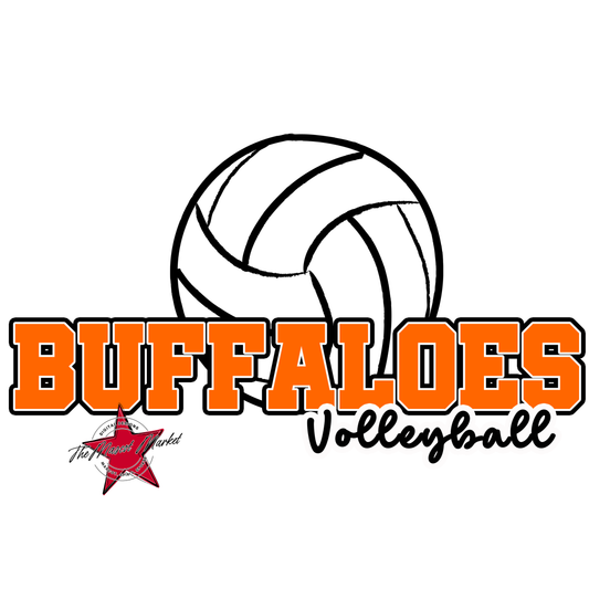 Buffaloes Varsity Volleyball-Orange
