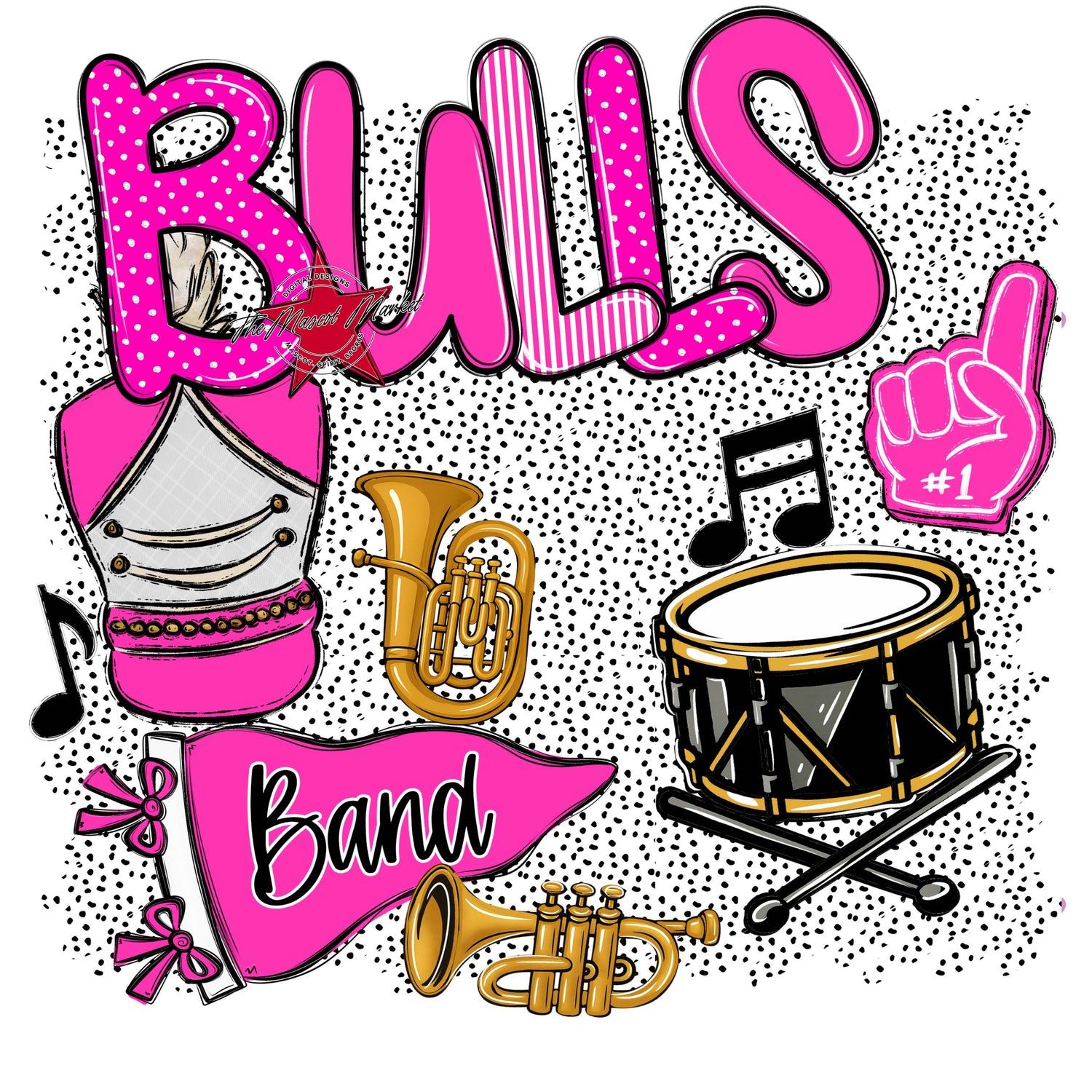 Bulls Band Spirit-Pink