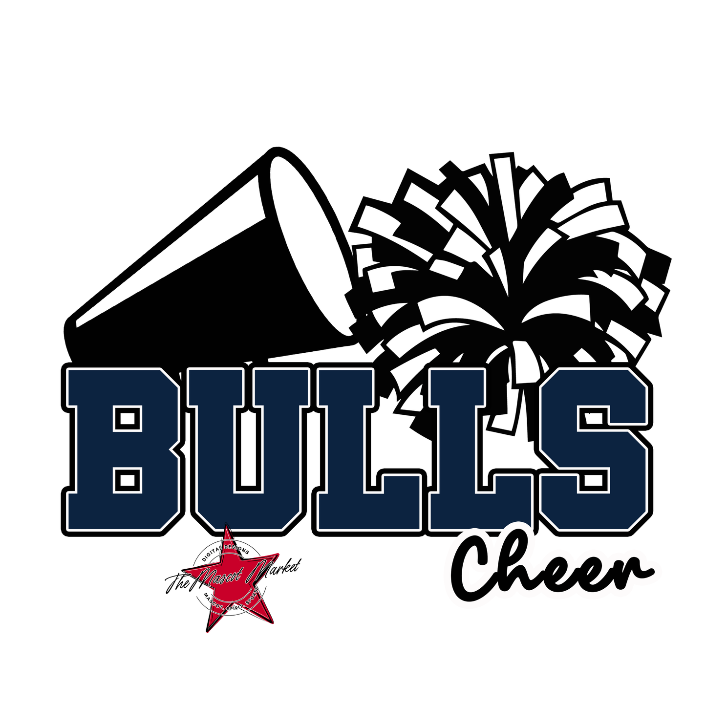 Bulls Varsity Cheer-Navy