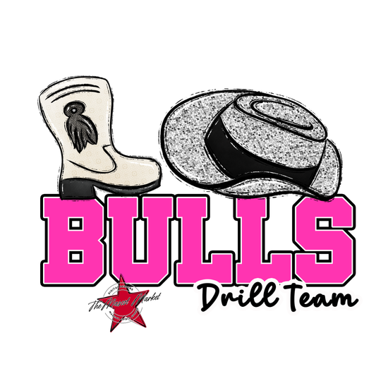 Bulls Varsity Drillteam-Pink