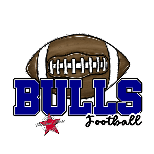 Bulls Varsity Football-Blue