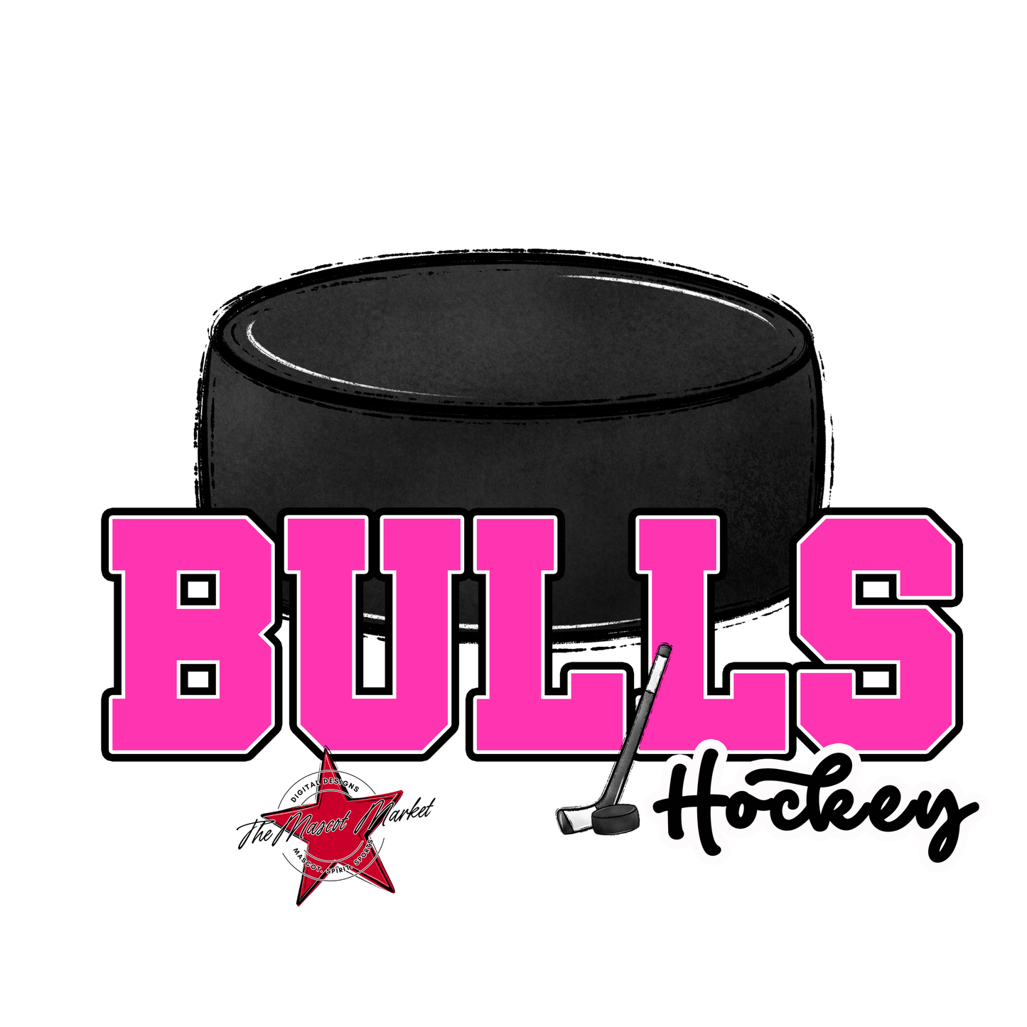 Bulls Varsity Hockey-Pink