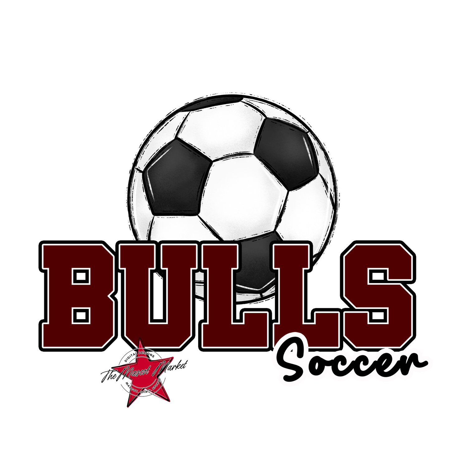 Bulls Varsity Soccer-Maroon