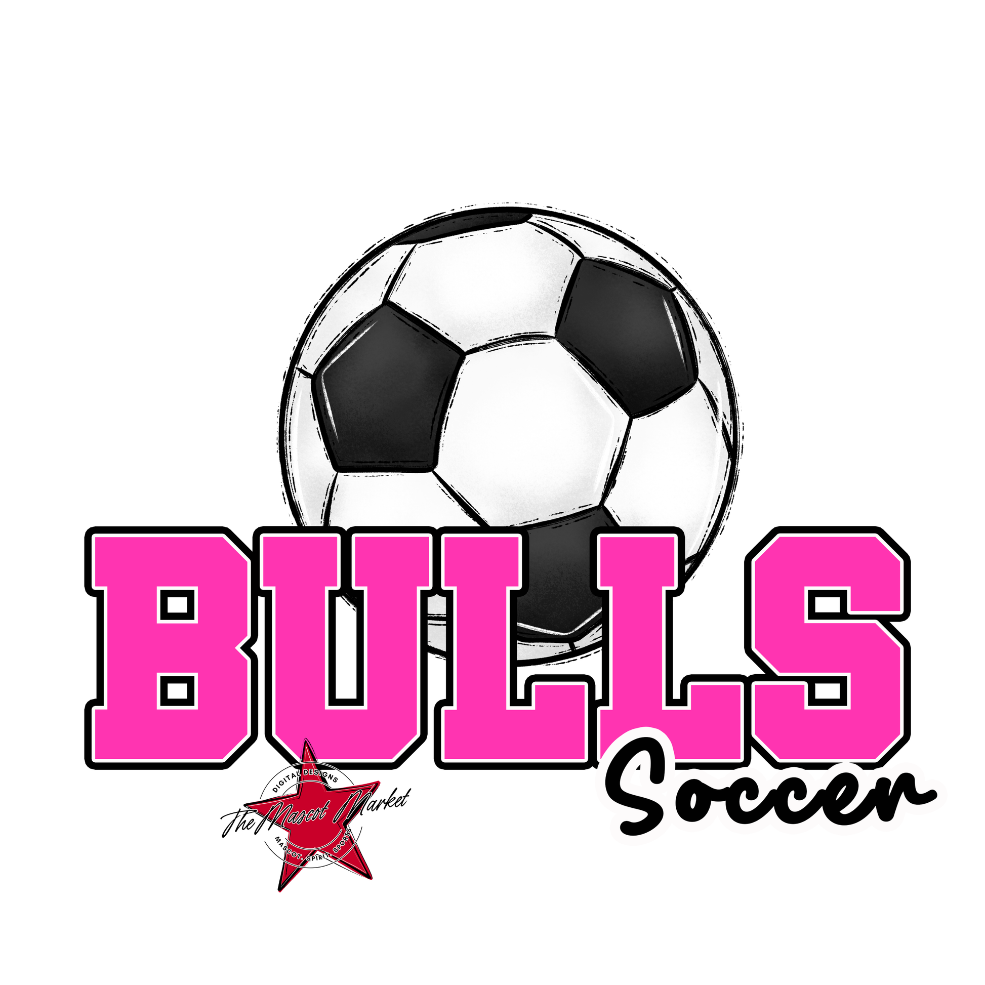 Bulls Varsity Soccer-Pink