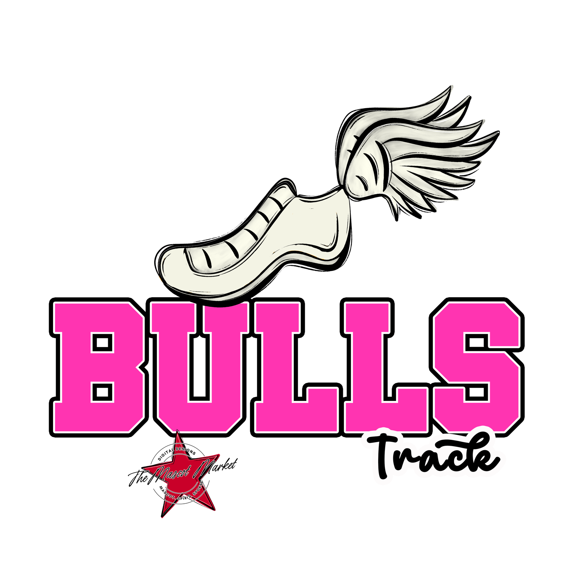 Bulls Varsity Track-Pink