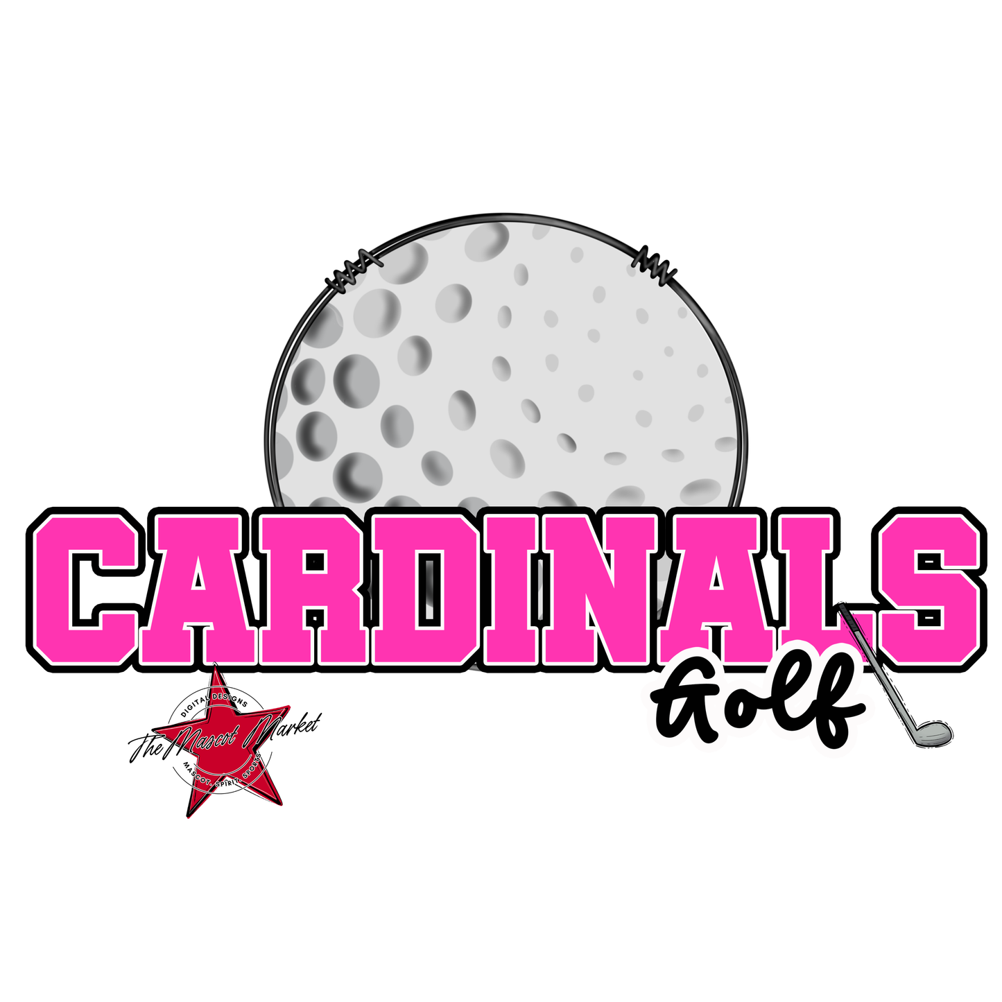 Cardinals Varsity Golf-Pink