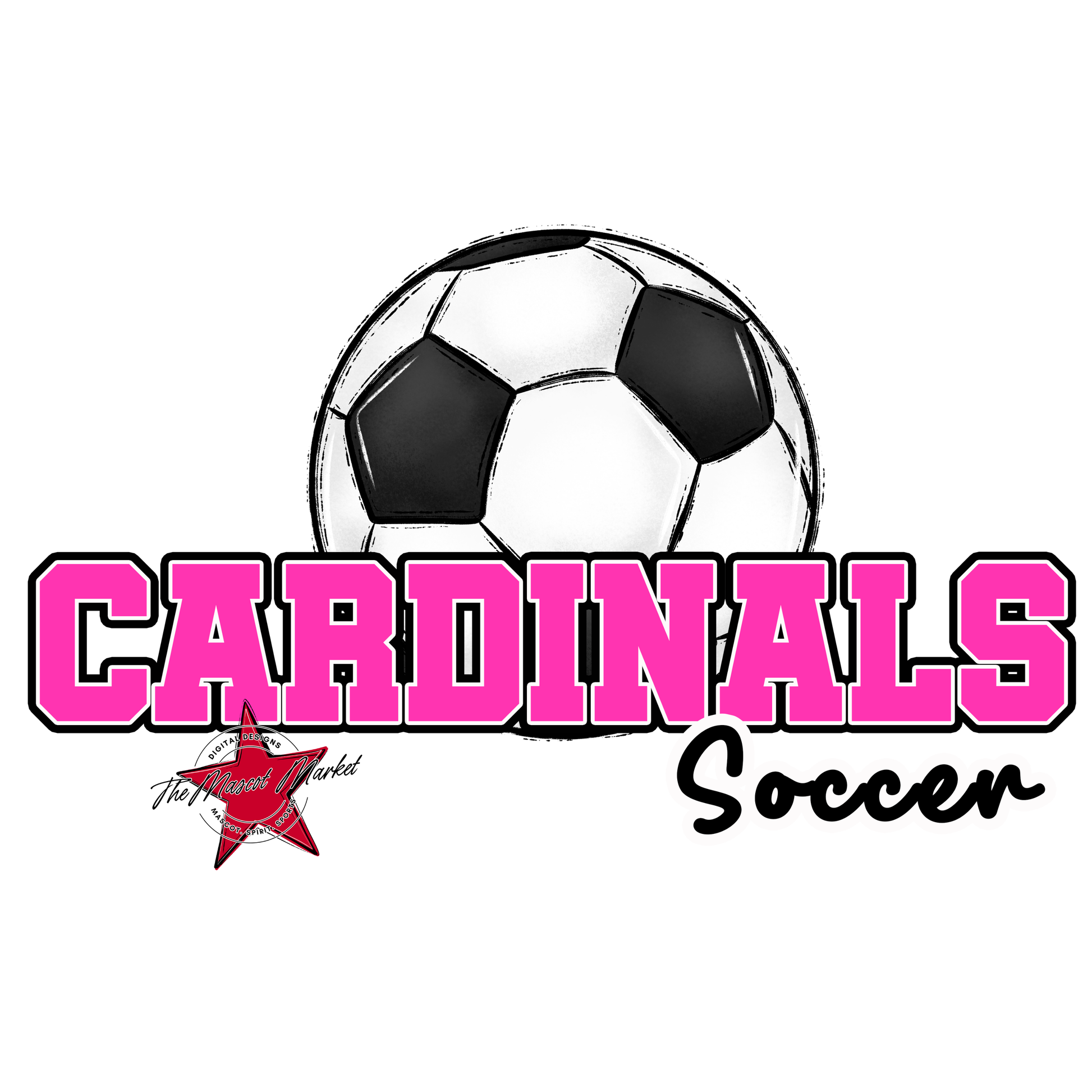 Cardinals Varsity Soccer-Pink