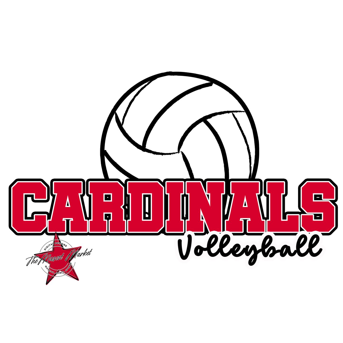 Cardinals Varsity Volleyball-Red
