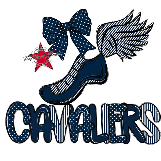 Cavaliers Track Spirit Design-Navy