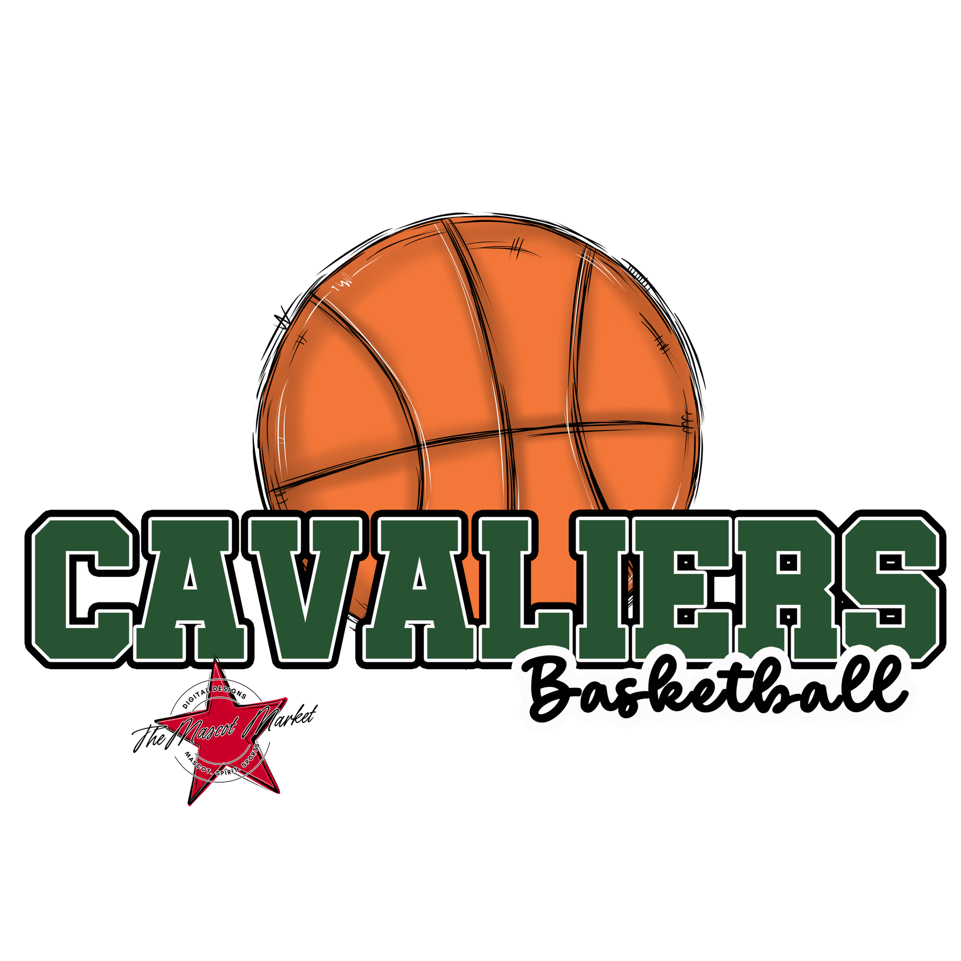 Cavaliers Varsity Basketball-Green
