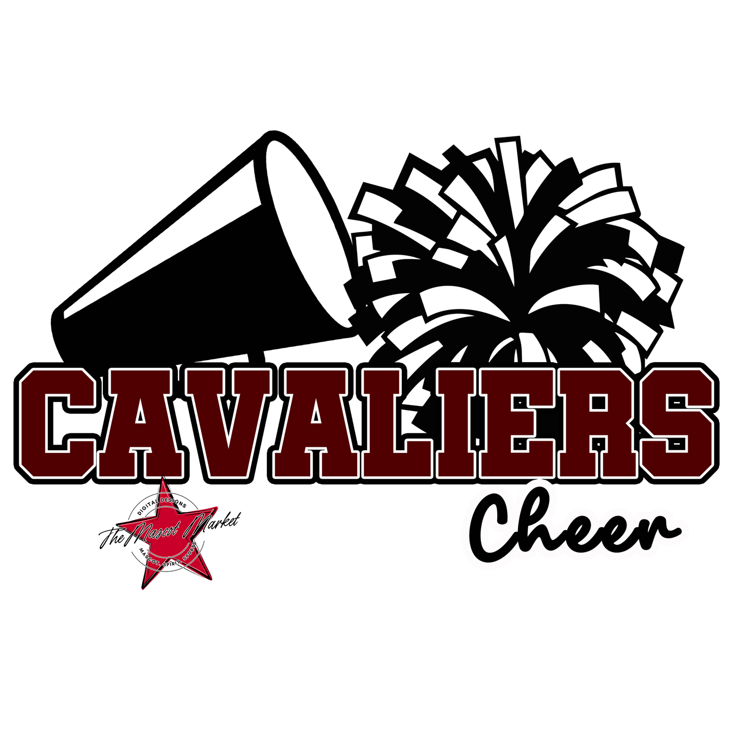 Cavaliers Varsity Cheer-Maroon