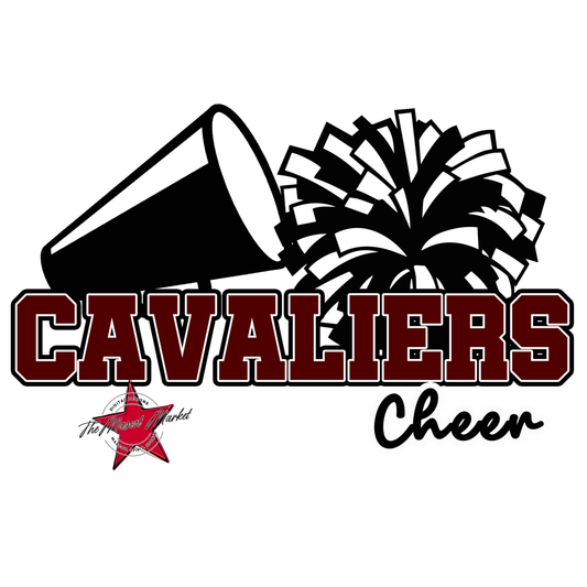 Cavaliers Varsity Cheer-Maroon