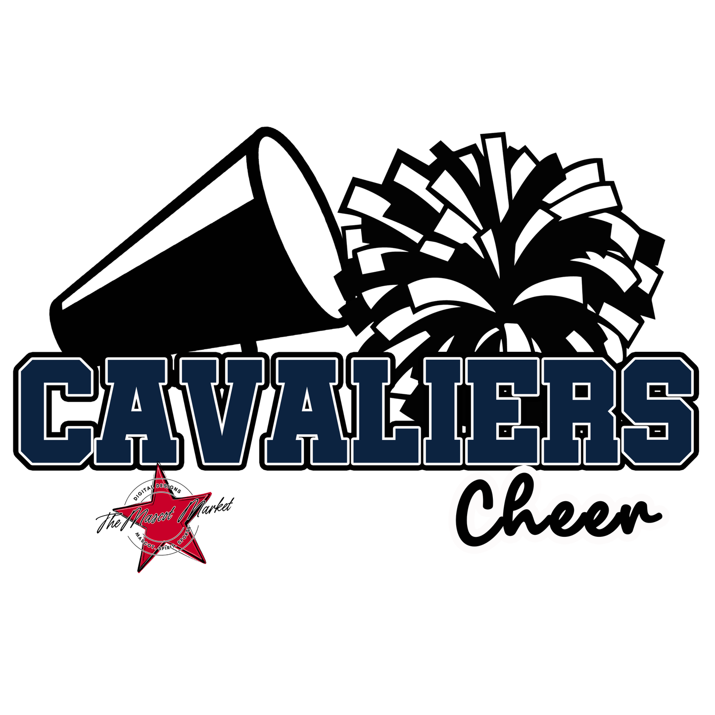 Cavaliers Varsity Cheer-Navy