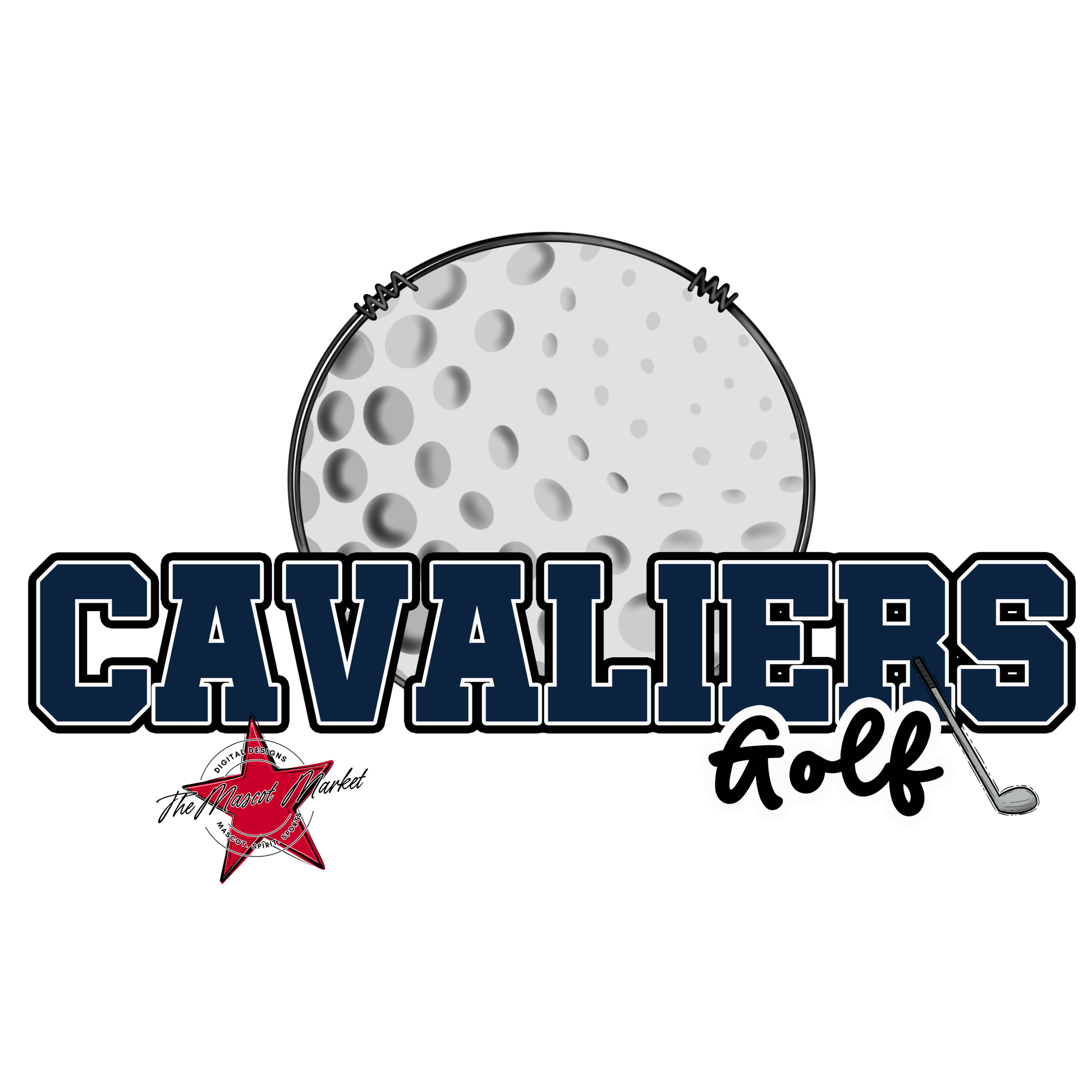 Cavaliers Varsity Golf-Navy