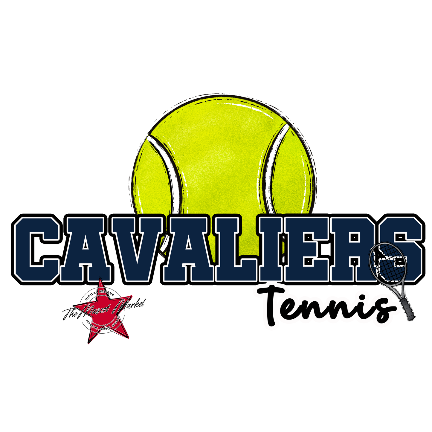Cavaliers Varsity Tennis-Navy