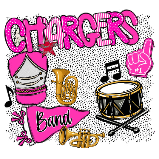 Chargers Band Spirit-Pink