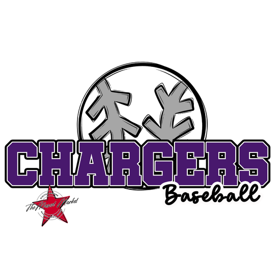 Chargers Varsity Baseball-Purple