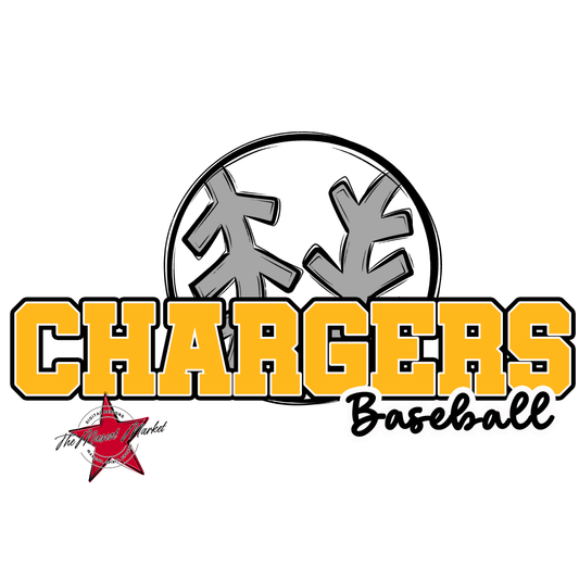 Chargers Varsity Baseball-Yellow