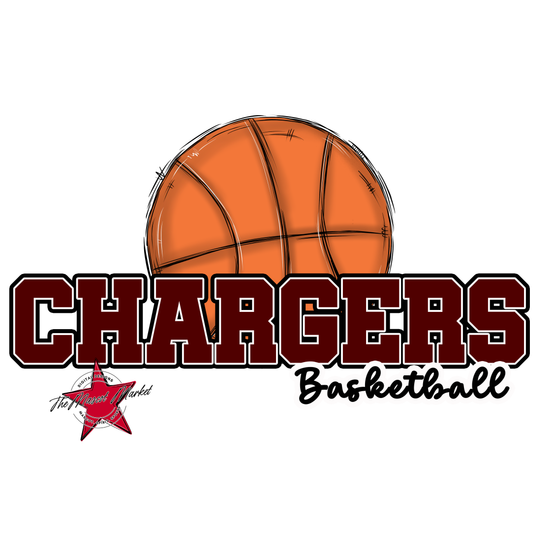 Chargers Varsity Basketball-Maroon