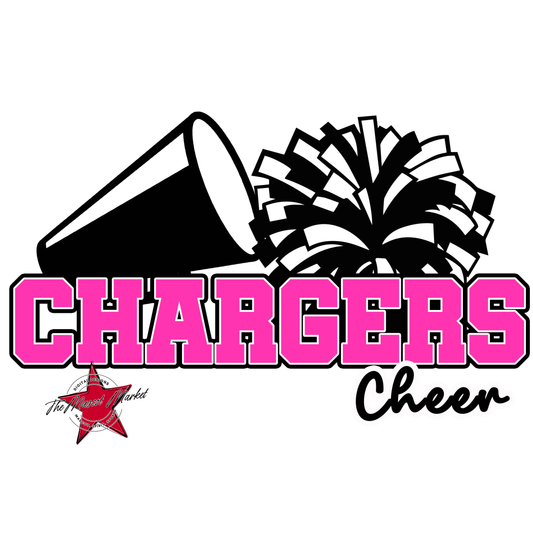 Chargers Varsity Cheer-Pink