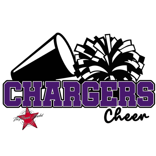 Chargers Varsity Cheer-Purple