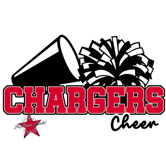 Chargers Varsity Cheer-Red