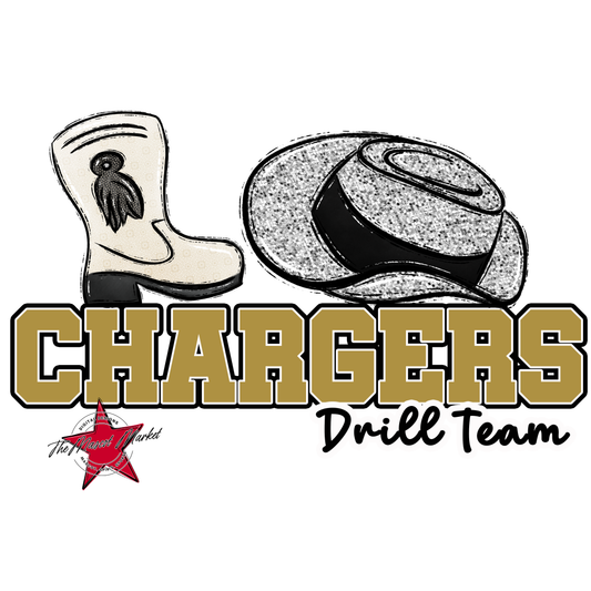 Chargers Varsity Drillteam-Gold