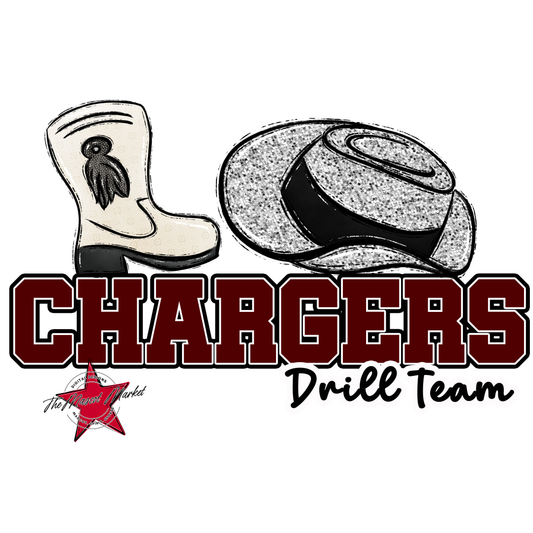 Chargers Varsity Drillteam-Maroon