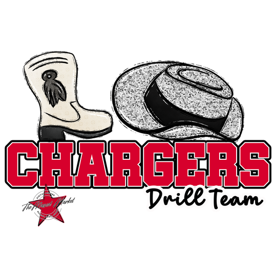 Chargers Varsity Drillteam-Red
