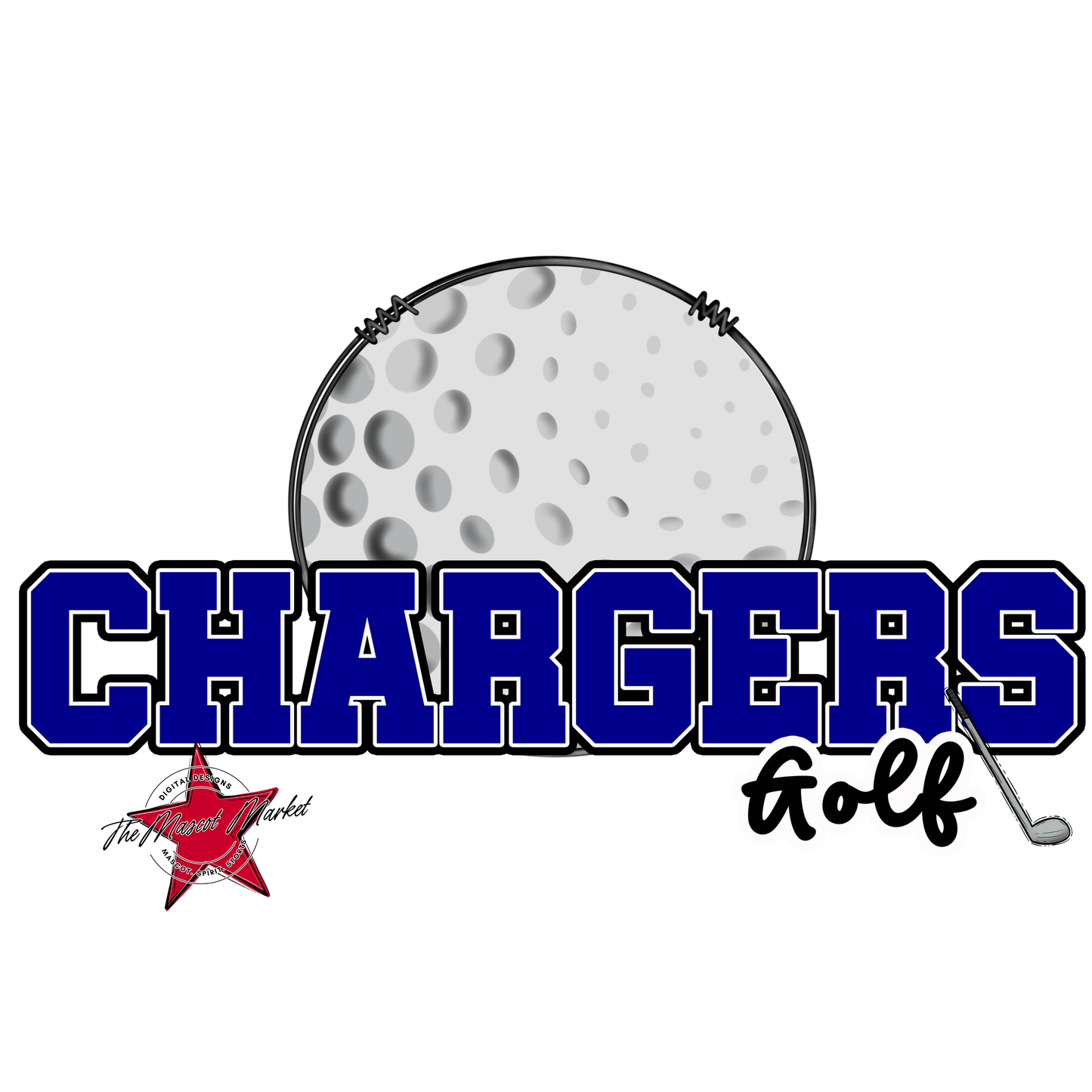 Chargers Varsity Golf-Blue