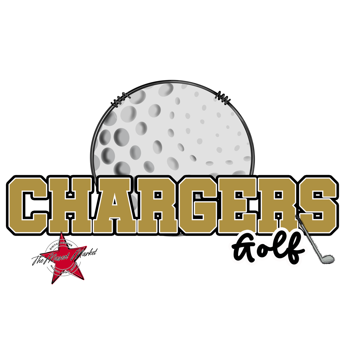 Chargers Varsity Golf-Gold