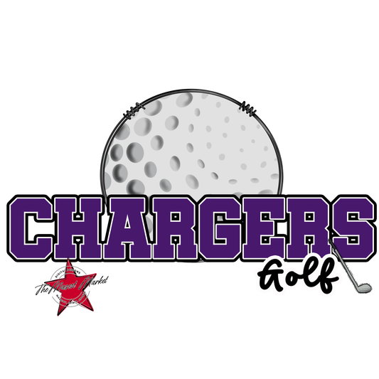 Chargers Varsity Golf-Purple
