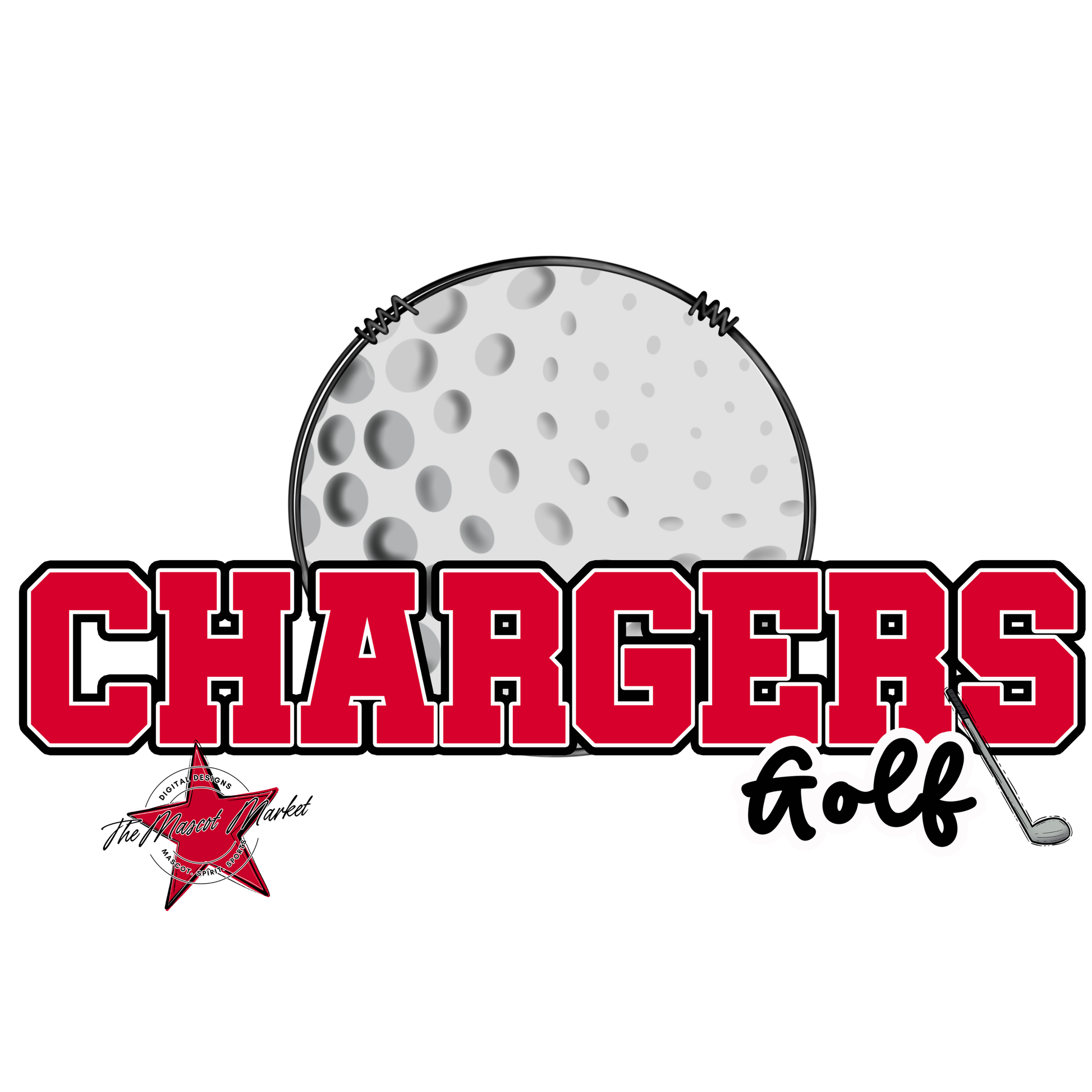 Chargers Varsity Golf-Red