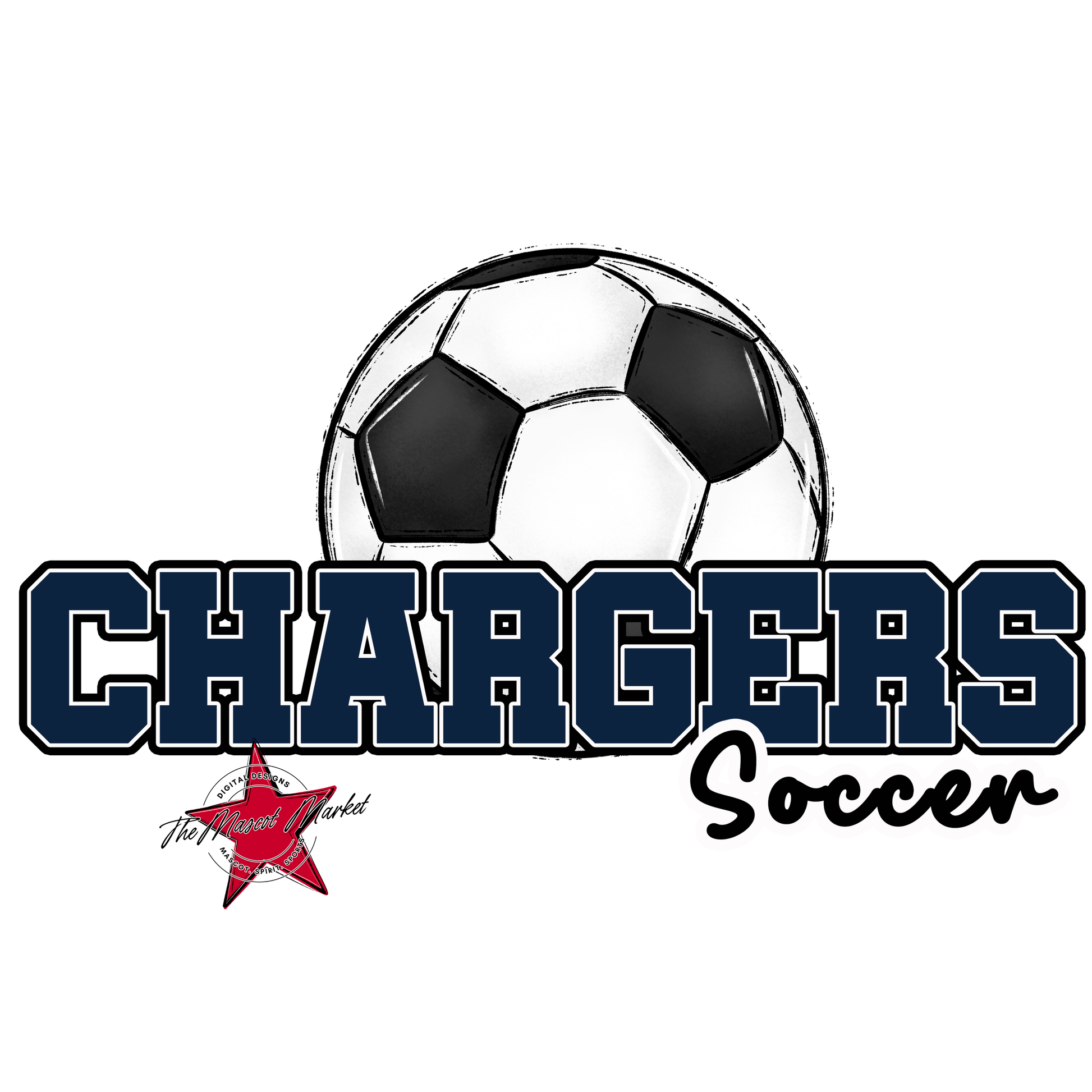 Chargers Varsity Soccer-Navy