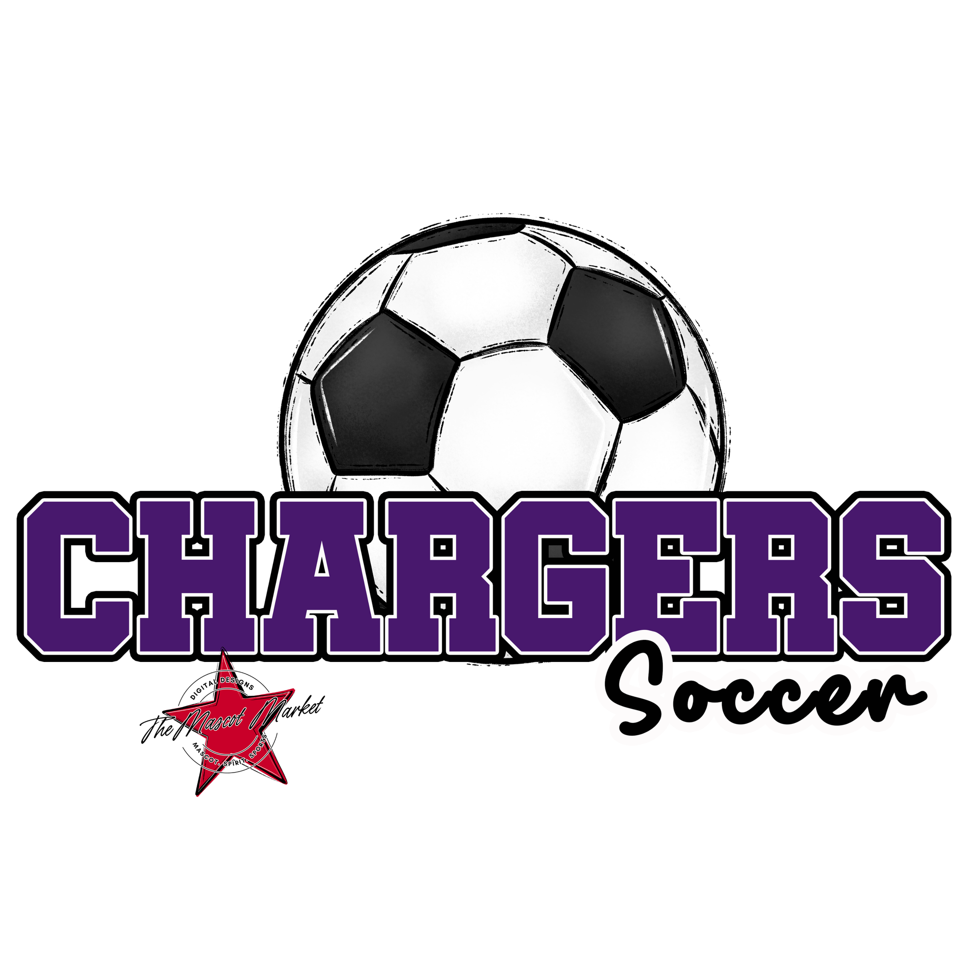 Chargers Varsity Soccer-Purple