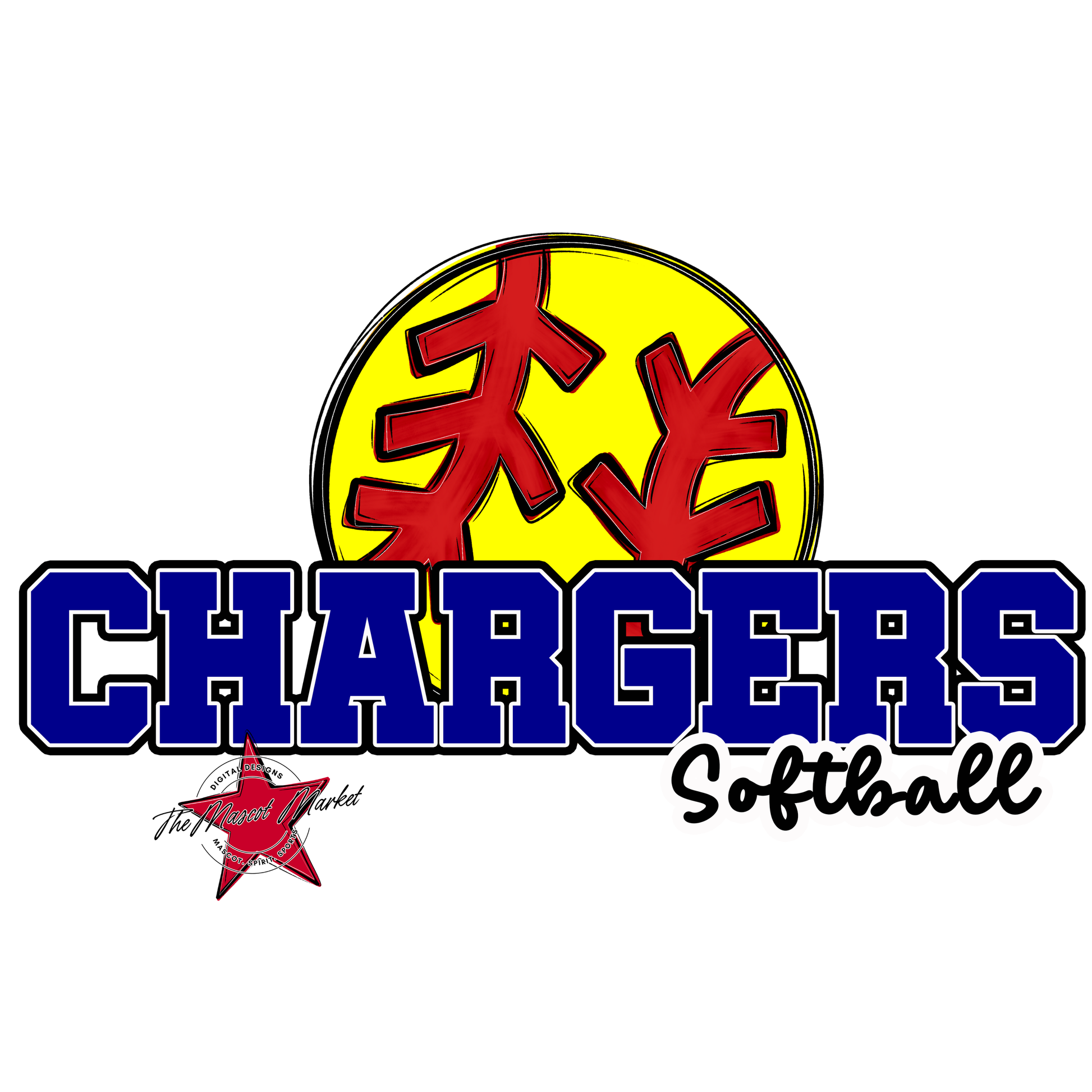 Chargers Varsity Softball-Blue