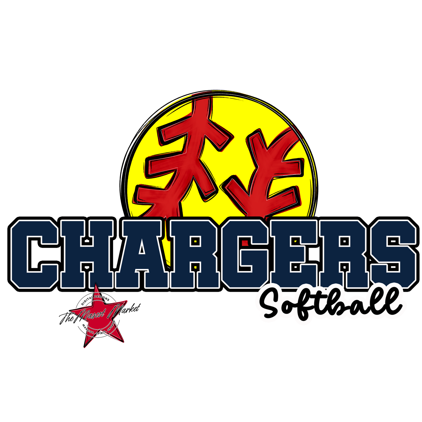 Chargers Varsity Softball-Navy