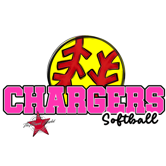 Chargers Varsity Softball-Pink
