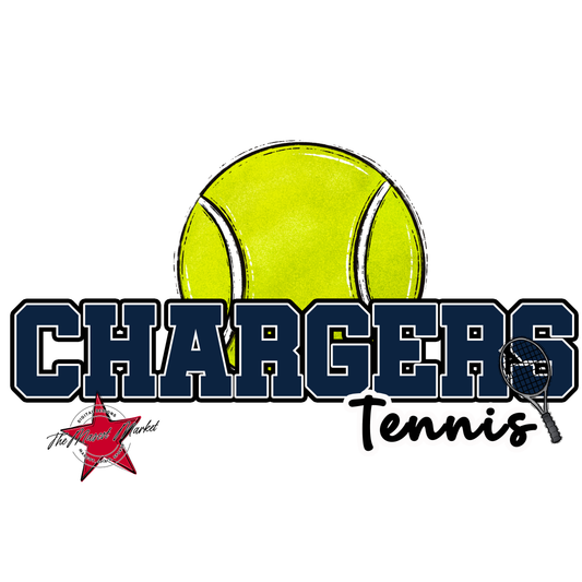 Chargers Varsity Tennis-Navy