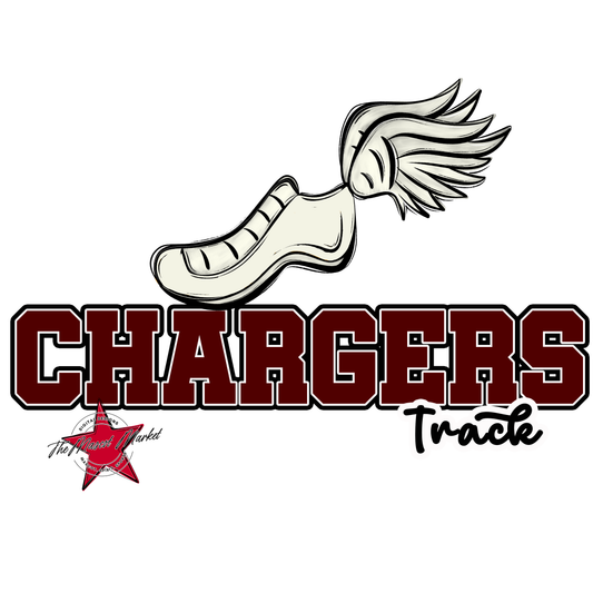 Chargers Varsity Track-Maroon
