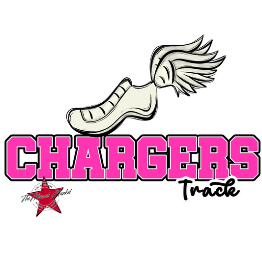 Chargers Varsity Track-Pink